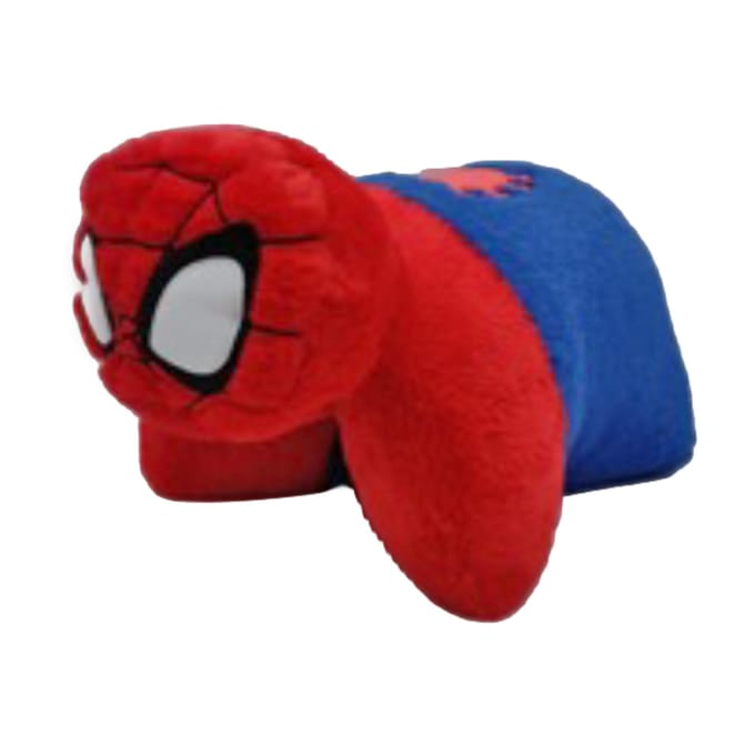 Spiderman 2in1 deluxe knuffelkussen 45x28cm