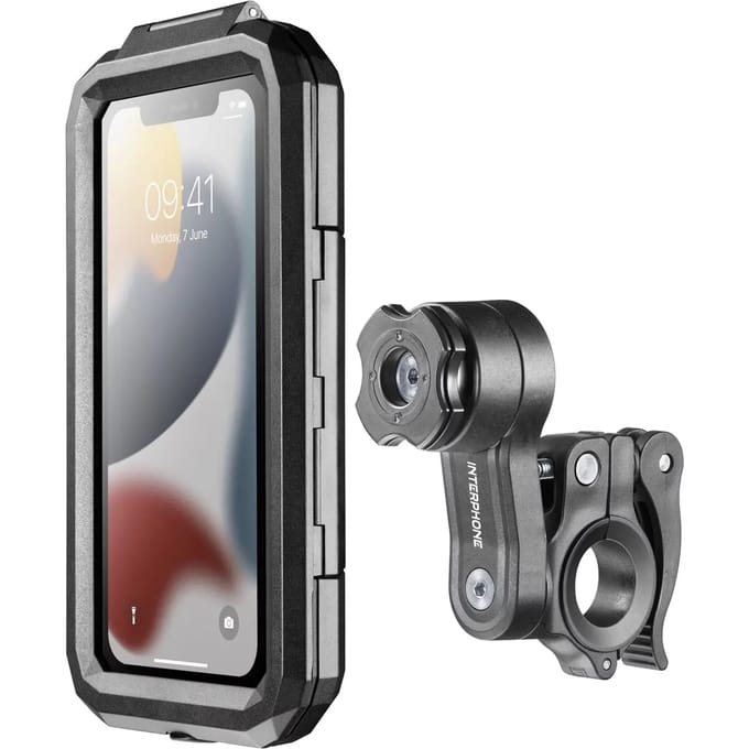 Smartphone hoes met stuurbeugel Interphone Quiklox