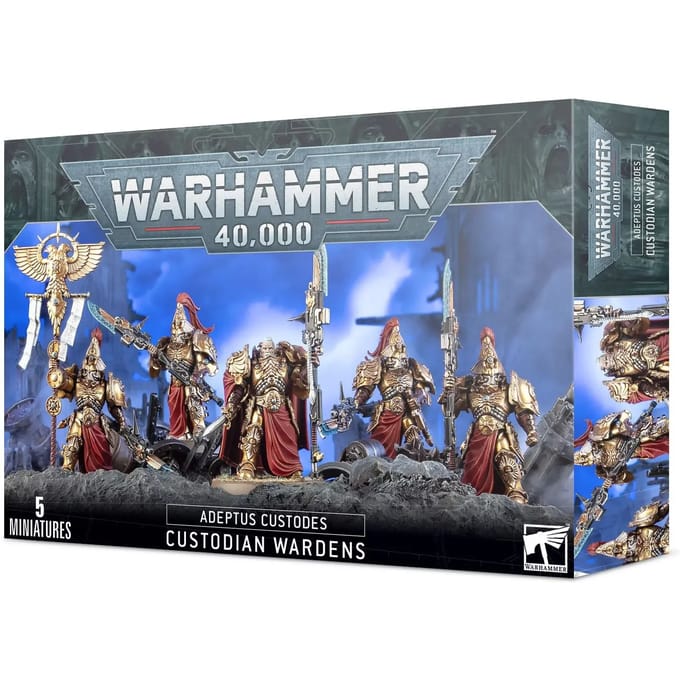 Beeldje Games Workshop Warhammer 40k - Adeptus Custodes Custodian Wardens