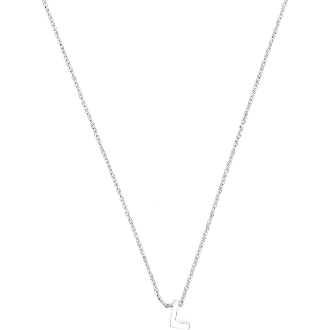 Luxenter Ketting met zilveren afwerking - Alphabet
