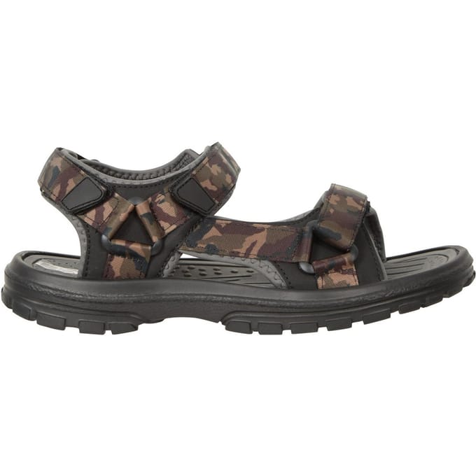 Mountain Warehouse Heren Crete Camo Sandalen (Groen/zwart)