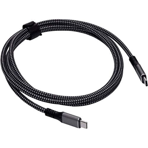 Akyga AK-USB-34 USB-kabel Thunderbolt 3 Thunderbolt stekker, Thunderbolt stekker 1.50 m Zwart Symmetrisch ontwerp