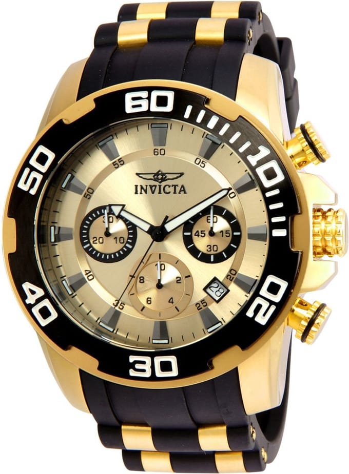 Invicta Pro Diver - SCUBA 22346 Heren Quartz Horloge - 50 mm