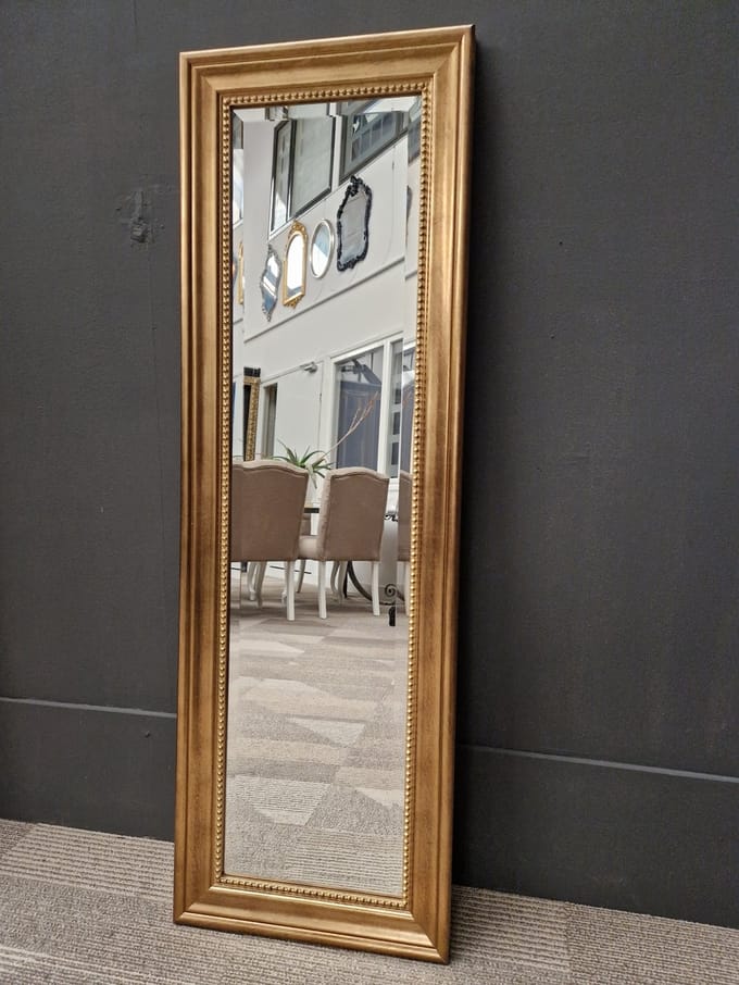 Spiegel Nino Antiekgoud Buitenmaat 45x136cm