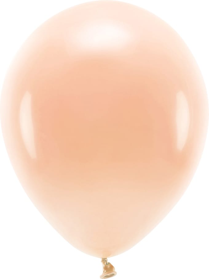 PARTYDECO - 100 Pastel perzikkleurig latex ballonnen 26 cm