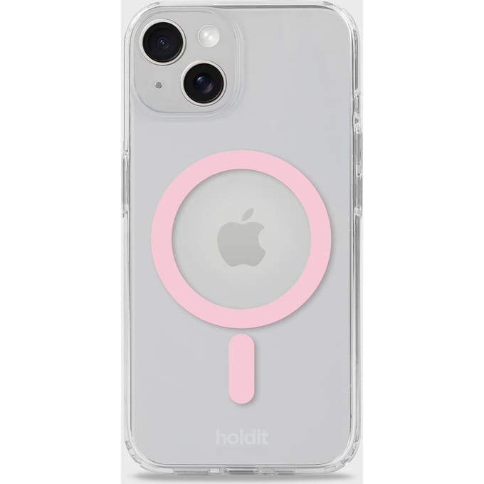 Phone Case Transparent Magsafe Compatible Pink / Transparent iPhone 13