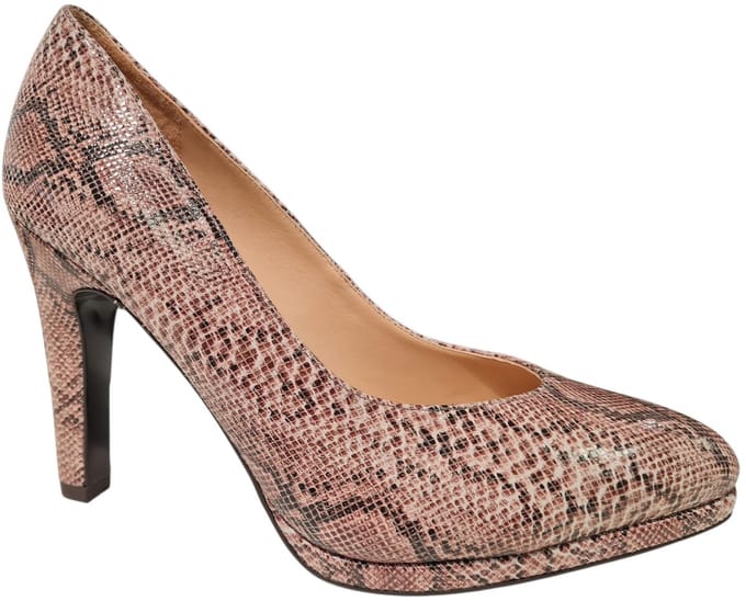 Peter Kaiser Beige Snake Dames Pump - Beige - 40
