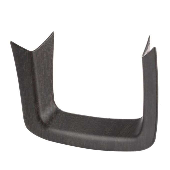 UShape Stuurwiel Onderste Sierlijst Eikenhout Decor Pasvorm voor Range Rover Sport 20142019 black