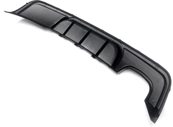 Achterdiffuser Shadow - Geen LED - Gloss Zwart - Auto accessoires - Voor BMW 1 Serie E82 M Sport