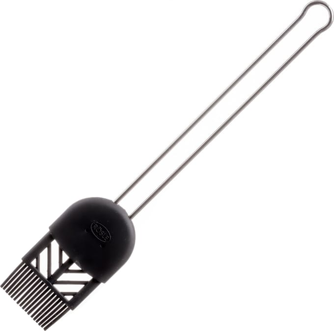 Rösle Bakkwast - Rvs - 26 cm - Incl Draadgreep - Zwart