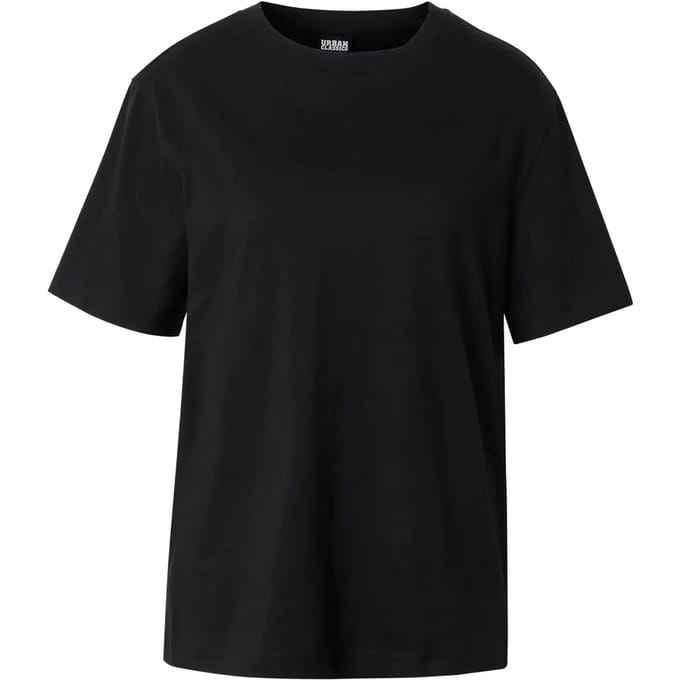 Urban Classics Everyday T-shirt Dames T-shirt - zwart - 3XL