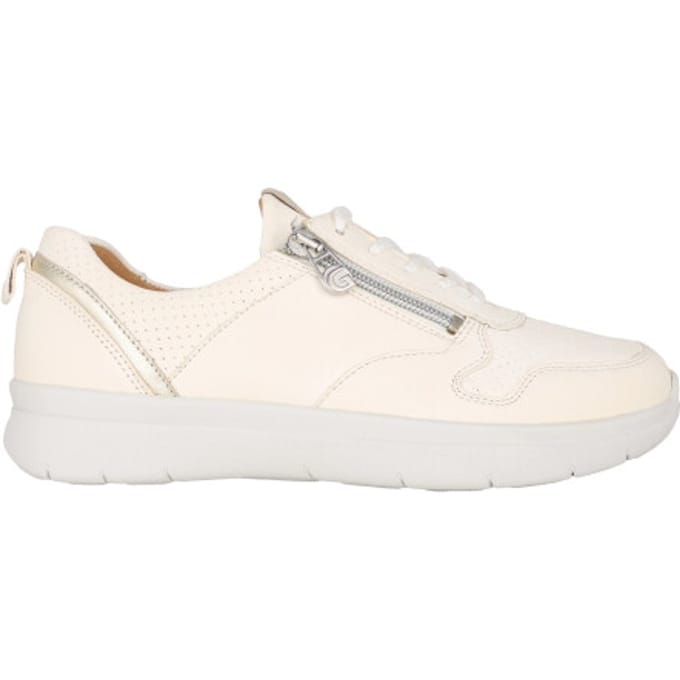 Ganter Kira - dames sneaker - Wit - maat 37 (EU) 4 (UK)