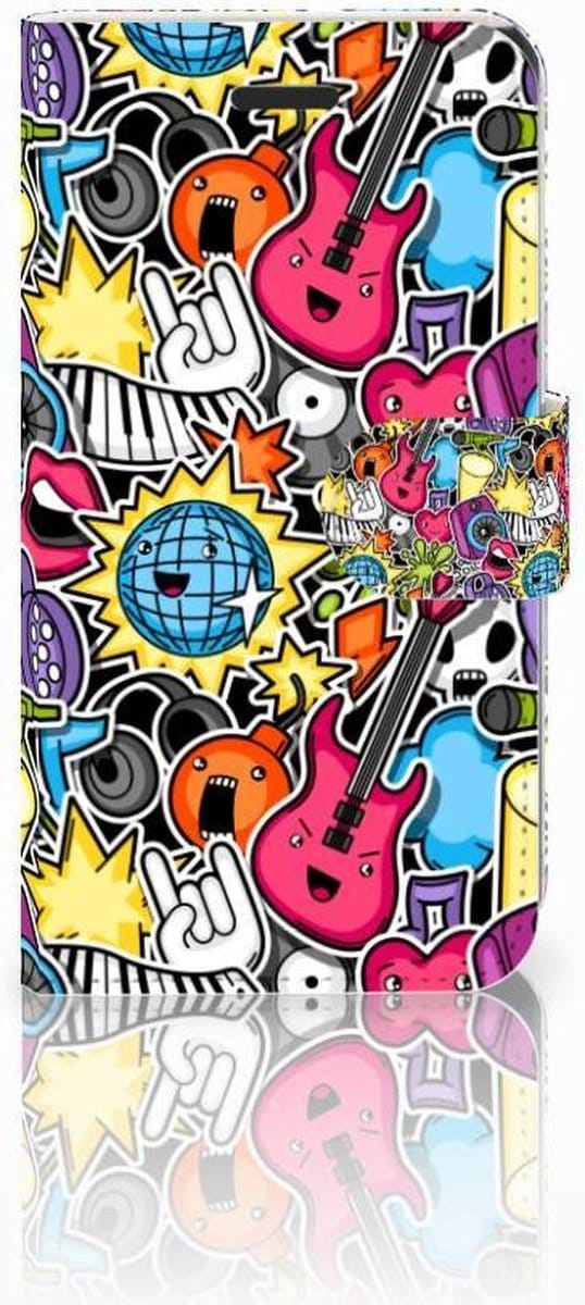 Samsung Galaxy Xcover 3 | Xcover 3 VE Wallet Case met Pasjes Punk Rock
