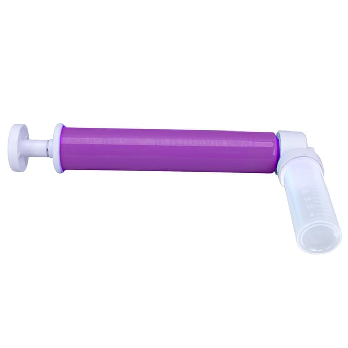 Handmatige Taartpoeder Multifunctionele Plastic Taartkleurspuit voor Bakken van DessertsPaars paars