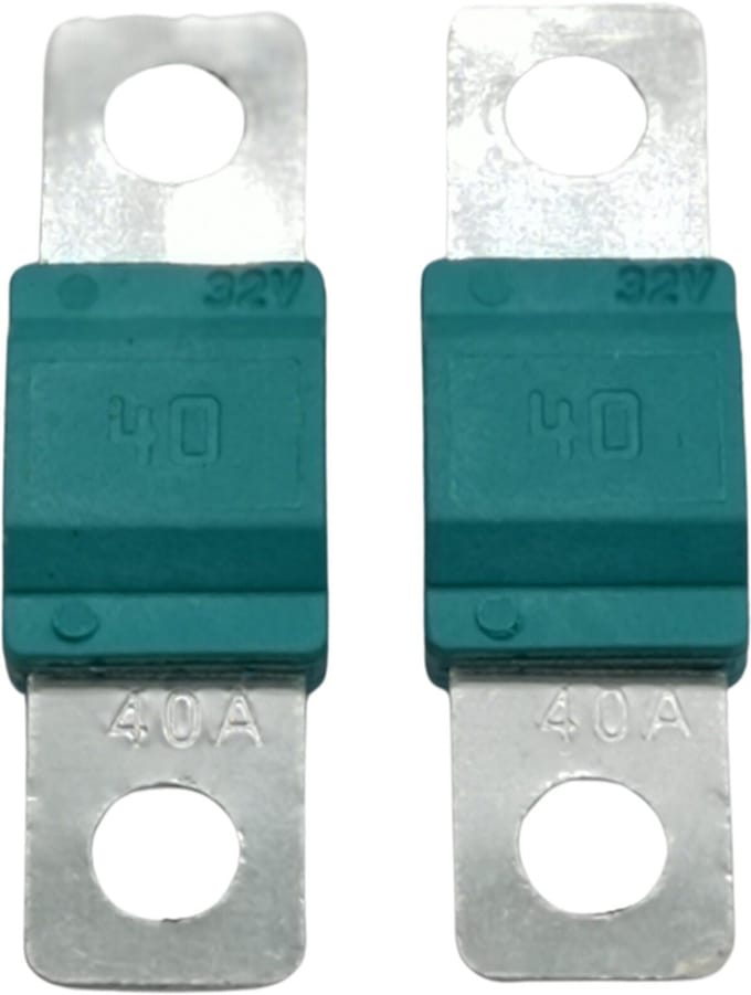 MIDI zekering 40A schroefzekering geschikt voor de MIDI zekeringhouder 12v, 24v en 32v (2 stk)