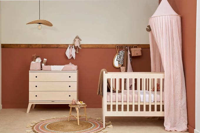 Meyco Baby Uni klamboe - soft pink