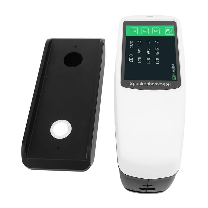 Draagbare Spectrofotometer 11mm 6mm 3mm Hoge Nauwkeurigheid Digitale Lab Spectrofotometer black