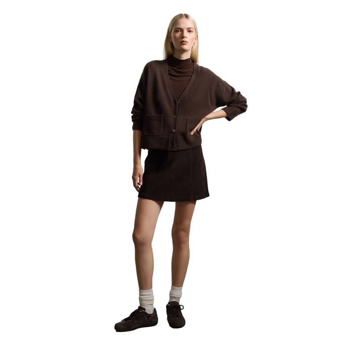 Dames minirok in corduroy Stefanel