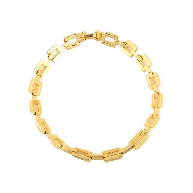 Luxenter Armband met 18-karaats geelgouden afwerking - Figor