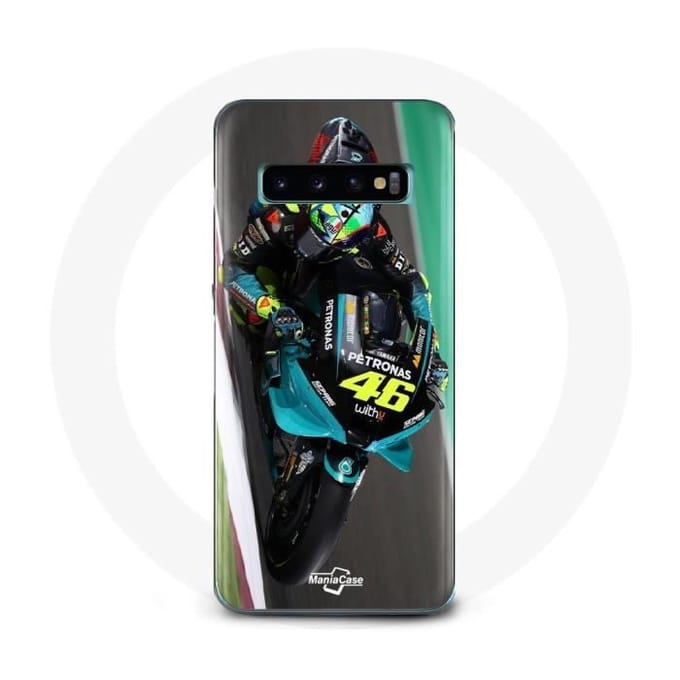 Coque pour Samsung Galaxy S10 Valentino Rossi Pilote de motoGP 46