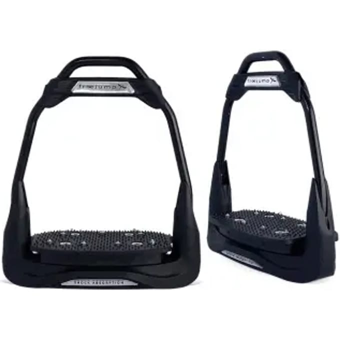 Paardenstijgbeugels Freejump Air’s Full Black (plancher 0° œil 0°)