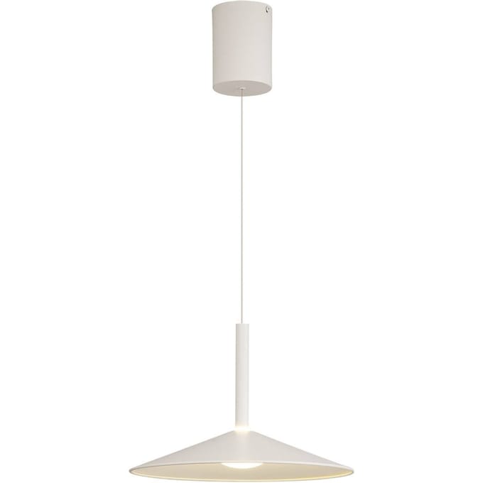 Mantra Iluminación Calice hanglamp, wit, Ø 32 cm, in hoogte verstelbaar