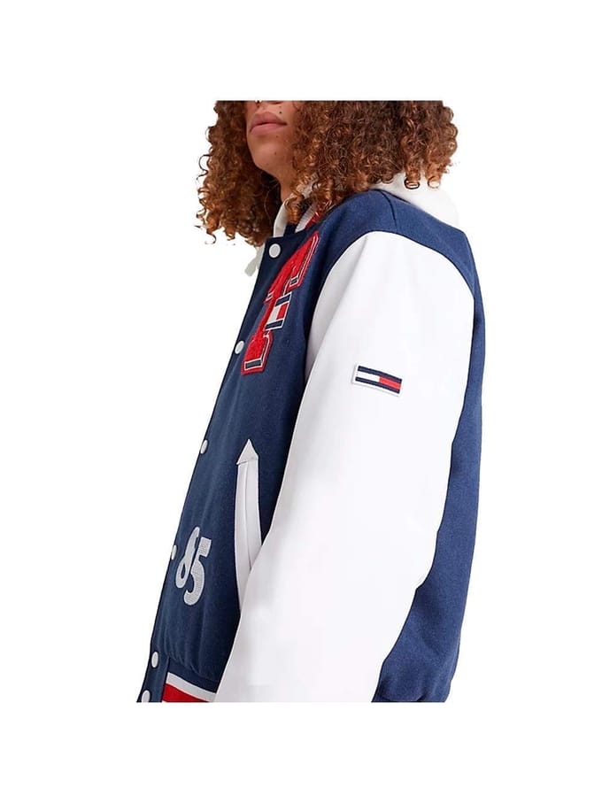 Tommy Jeans casual blouson in honkbalstijl voor heren
