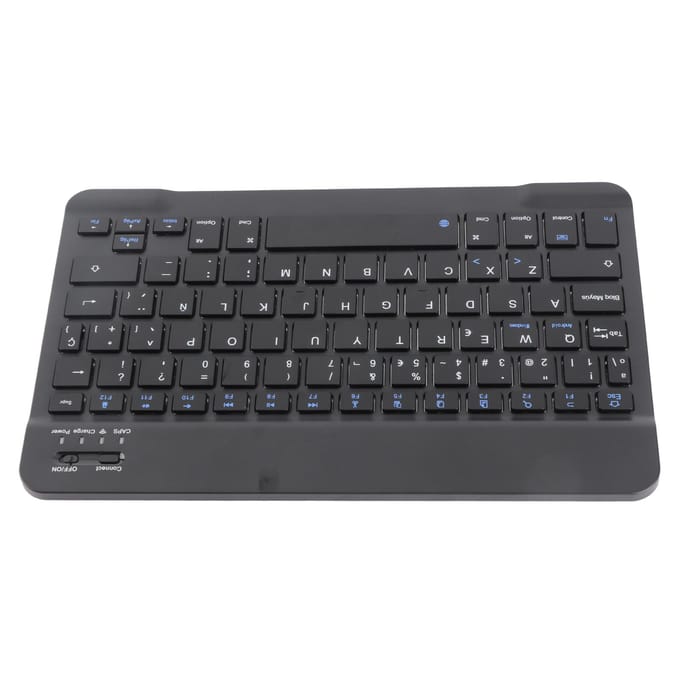 Mini clavier espagnol portable sans fil Bluetooth 3.0 avec pavé tactile pour iOS et Android