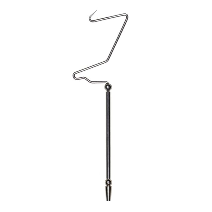 5 stuks Vliegbindgereedschap Combo Kit Vliegbindklem Bobbinhouder Threader Naald Whip Finisher Schaar 5pcs black