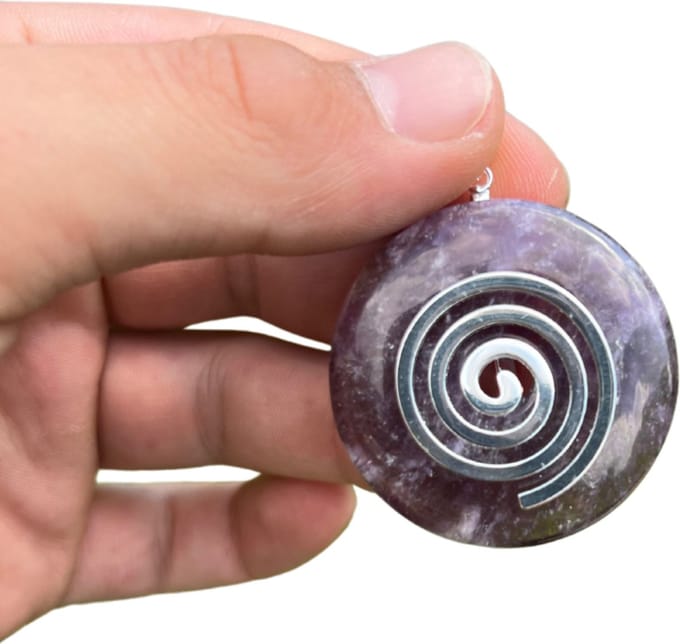 Amethist donut levensspiraal