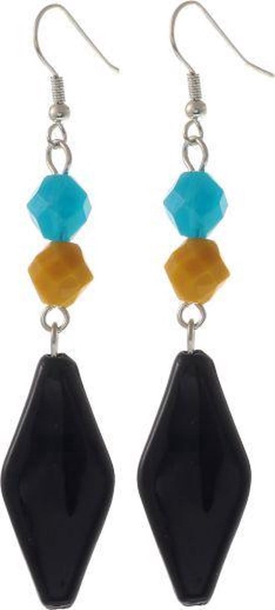 Behave - Oorbellen dames kleurrijk design - artistiek boho statement
