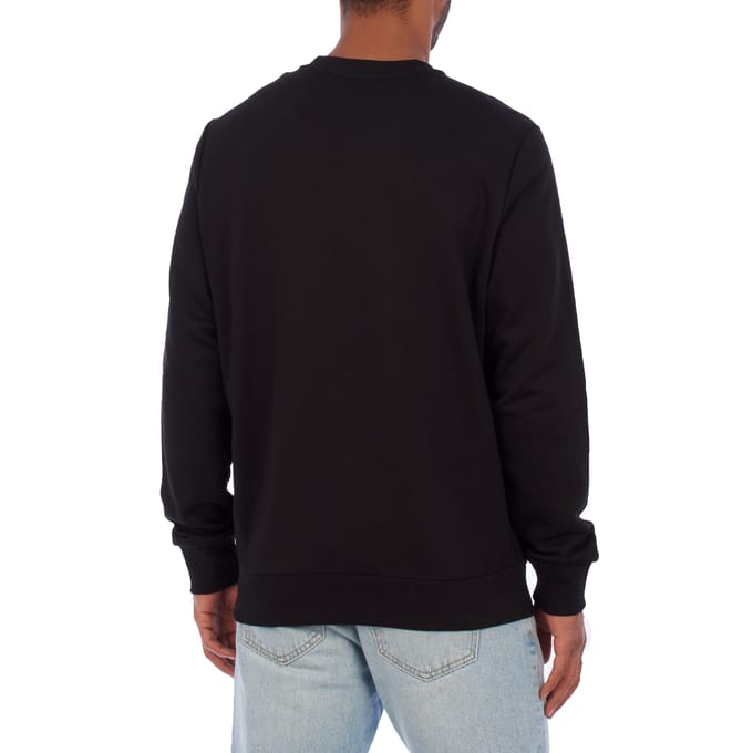 A09755-5RIAJH heren sweatshirt met ronde hals en opdruk