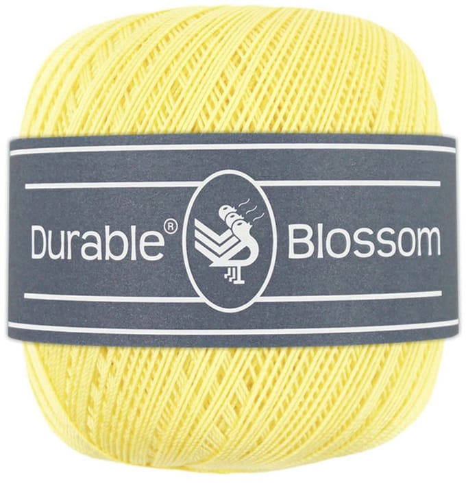 Durable Blossom - 309 Light Yellow - Verfijnd Gemerceriseerd Katoen Garen