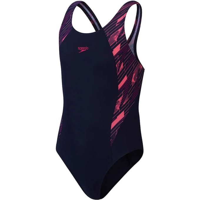 1-delig meisjes zwempak Speedo Hyperboom Splice Muscleback