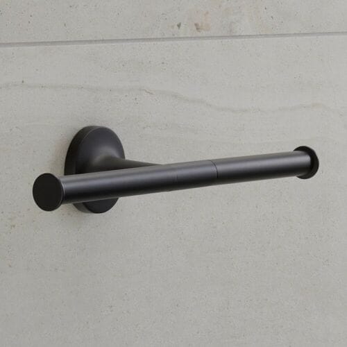 Duravit Starck T dubbele closetrolhouder 25,5x7,6x5cm mat zwart