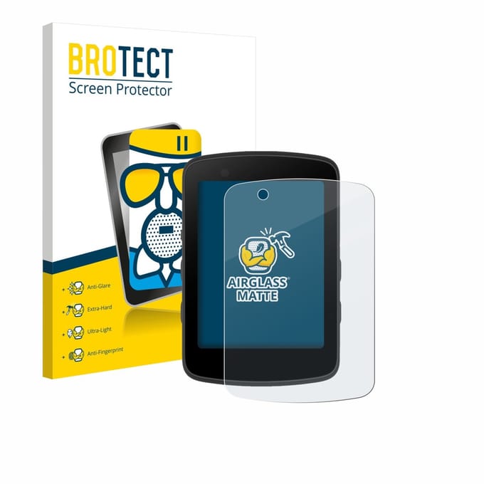 BROTECT - Screenprotector voor Bryton Rider 650 / 550 - Folie Beschermfolie Beschermglas matte
