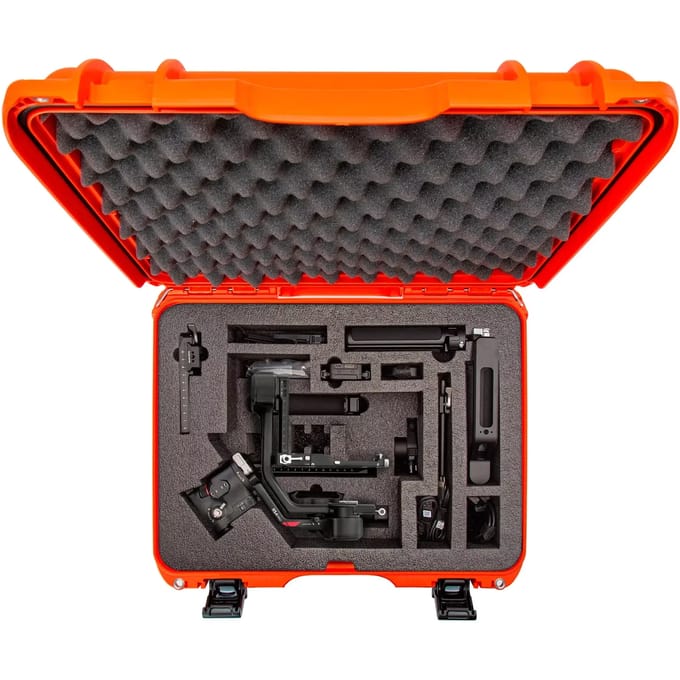 Nanuk 930 Case with Foam insert for Ronin RS 4/RS 4 Pro Combo-S2 - Orange