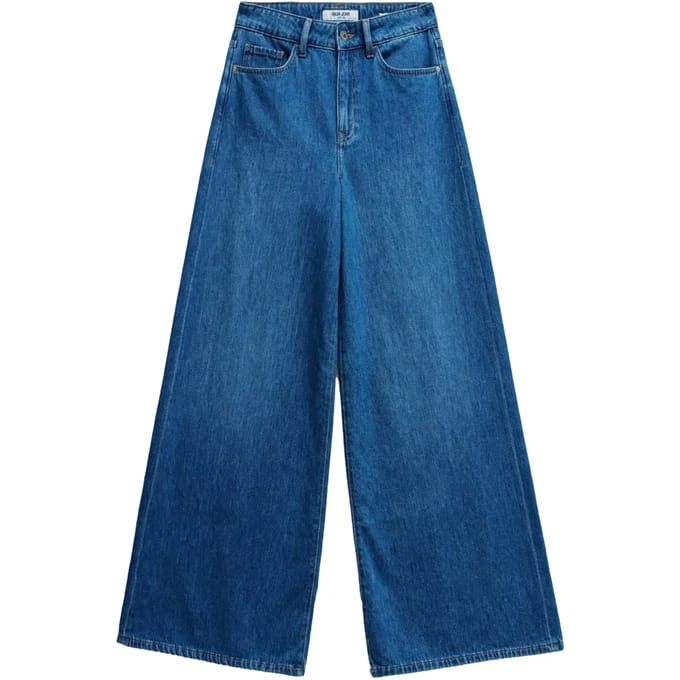 Dames Wide Leg Jeans Salsa Jeans Super