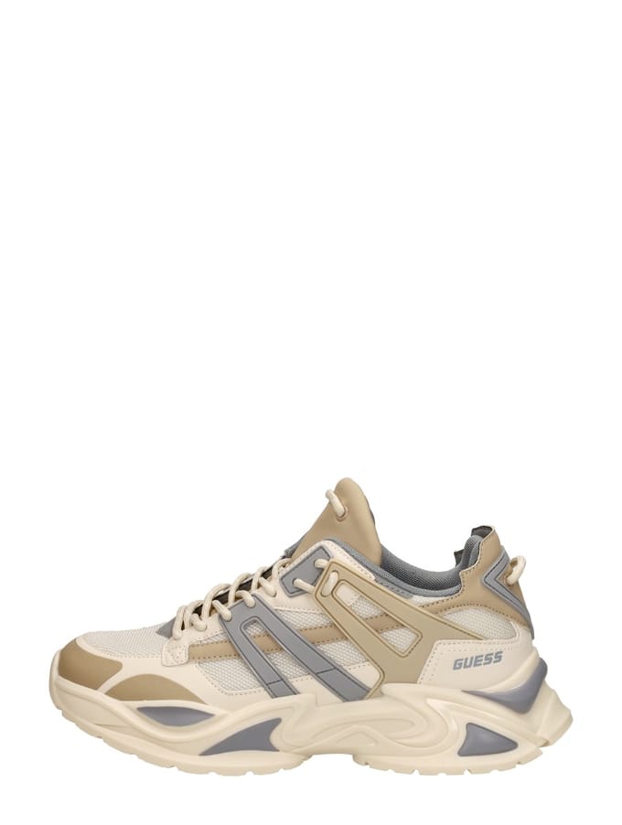 Dames Sneakers Guess Belluna Nude/grey Beige - Maat 38