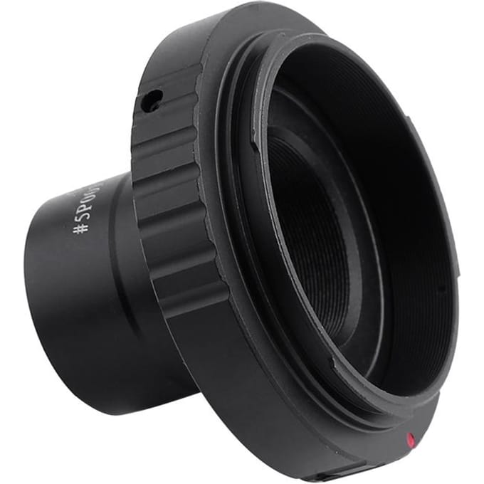 Datyson 1.25  Astronomische Telescoop Montage Adapter T SLR Ring Voor Canon Camera black