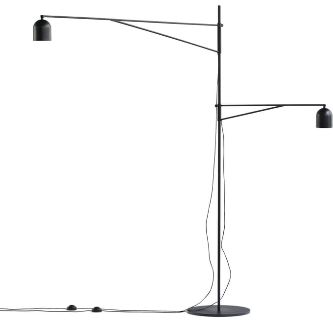 Karakter - Awkward Vloerlamp - zwart