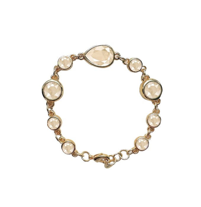 Ivory Cream Sparkle Armband - DQ - Swarovski