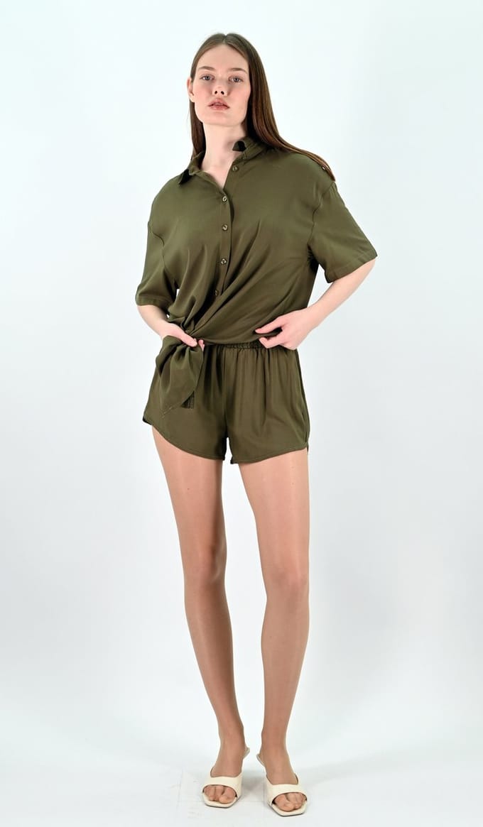 YesMooi - Pyjama Style Viscose Short - M (38)