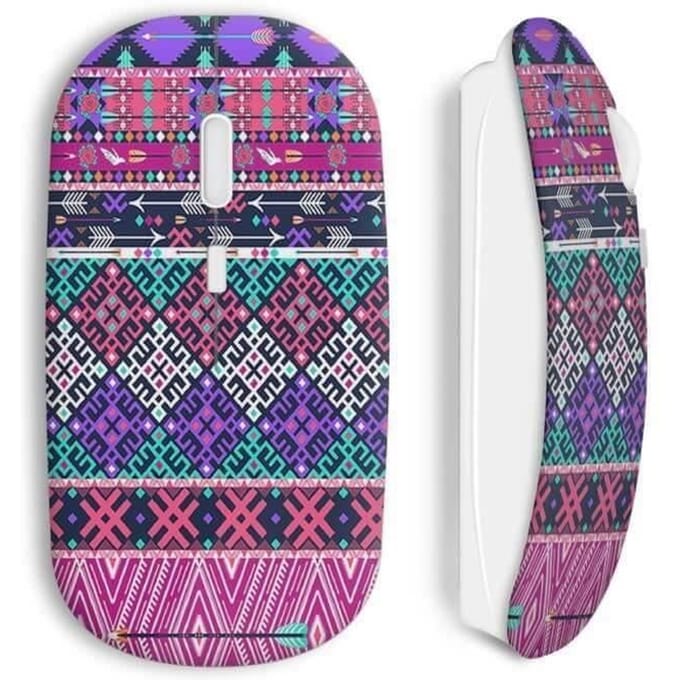Souris Sans Fil Aztec Pattern style
