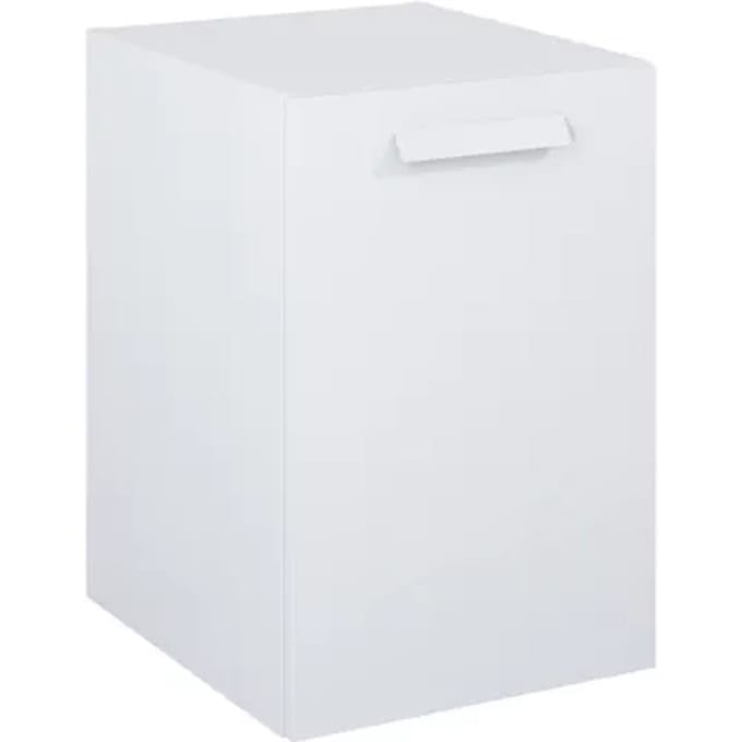 Elita Wastafelonderkast Ness 40cm - Wit Glanzend - Met 1 Deur