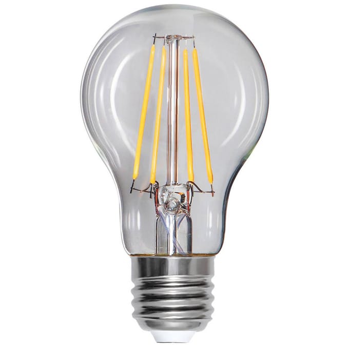 Standaard bol - E27 - 7W - Extra Warm Wit - 2700K - Filament - Helder