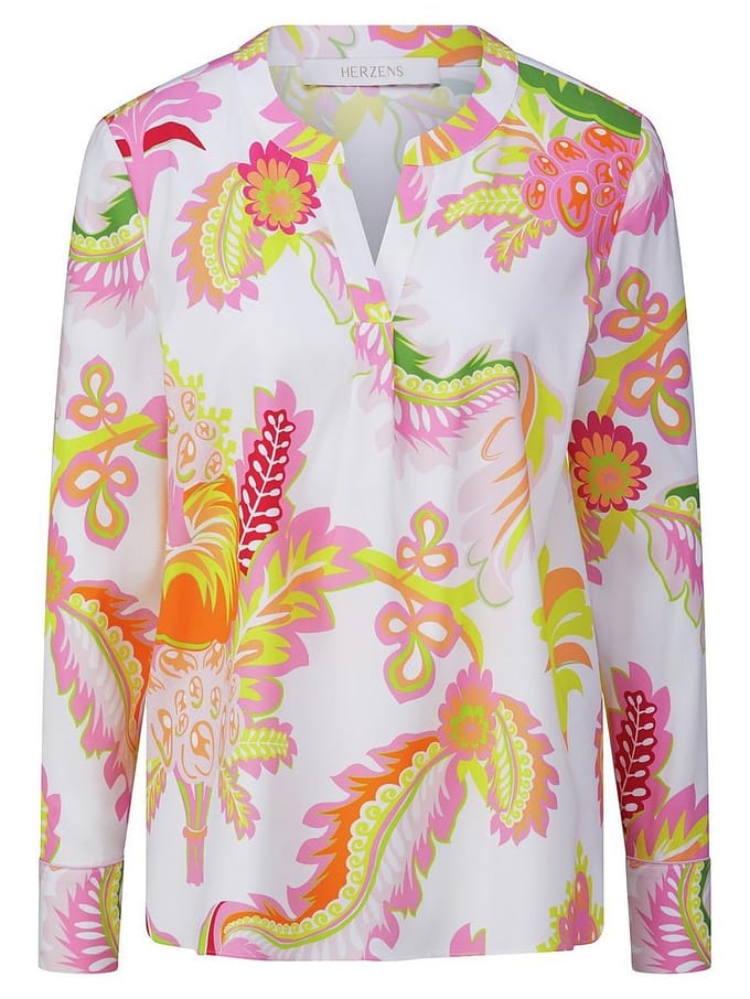 Blouse Van HERZENS wit