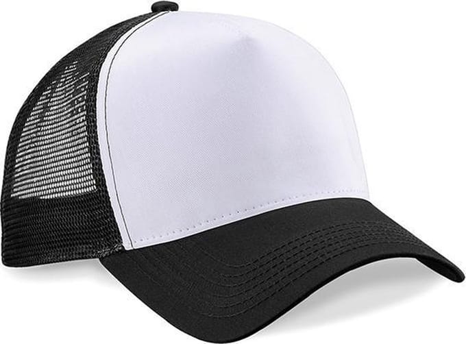 Snapback Trucker - Beechfield - Black/White