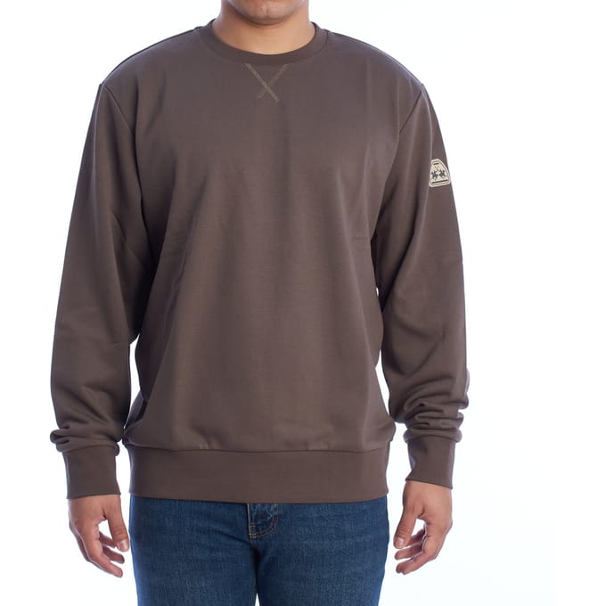 Heren Regular Fit Sweatshirt met ronde hals YMF005-FP565