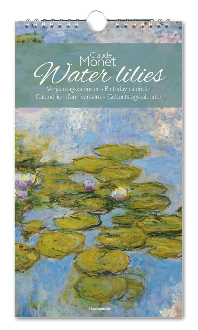 Water Lelies Verjaardagskalender Claude Monet